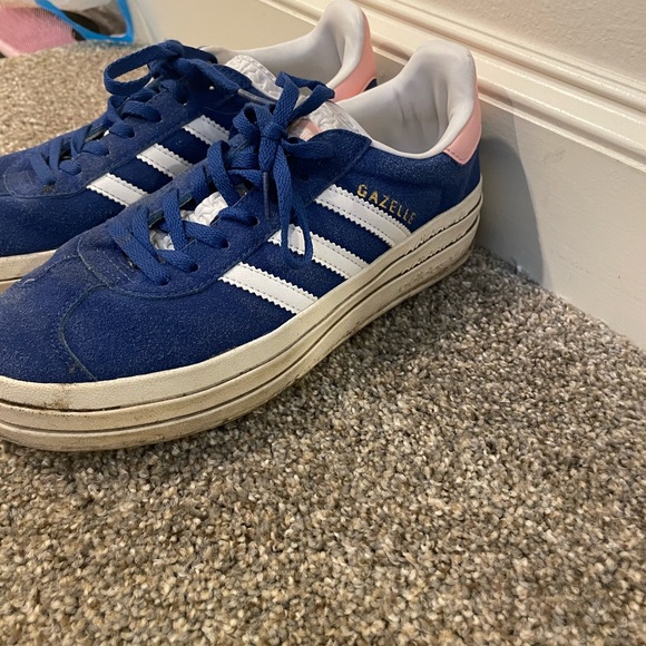 Adidas Gazelle Bold- Pink and Blue Platform - Picture 2 of 8